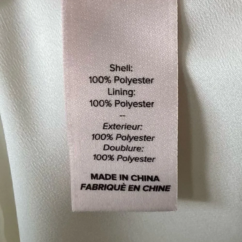 Cinq a Sept Valeria Midi White Dress Ruffle Size 4